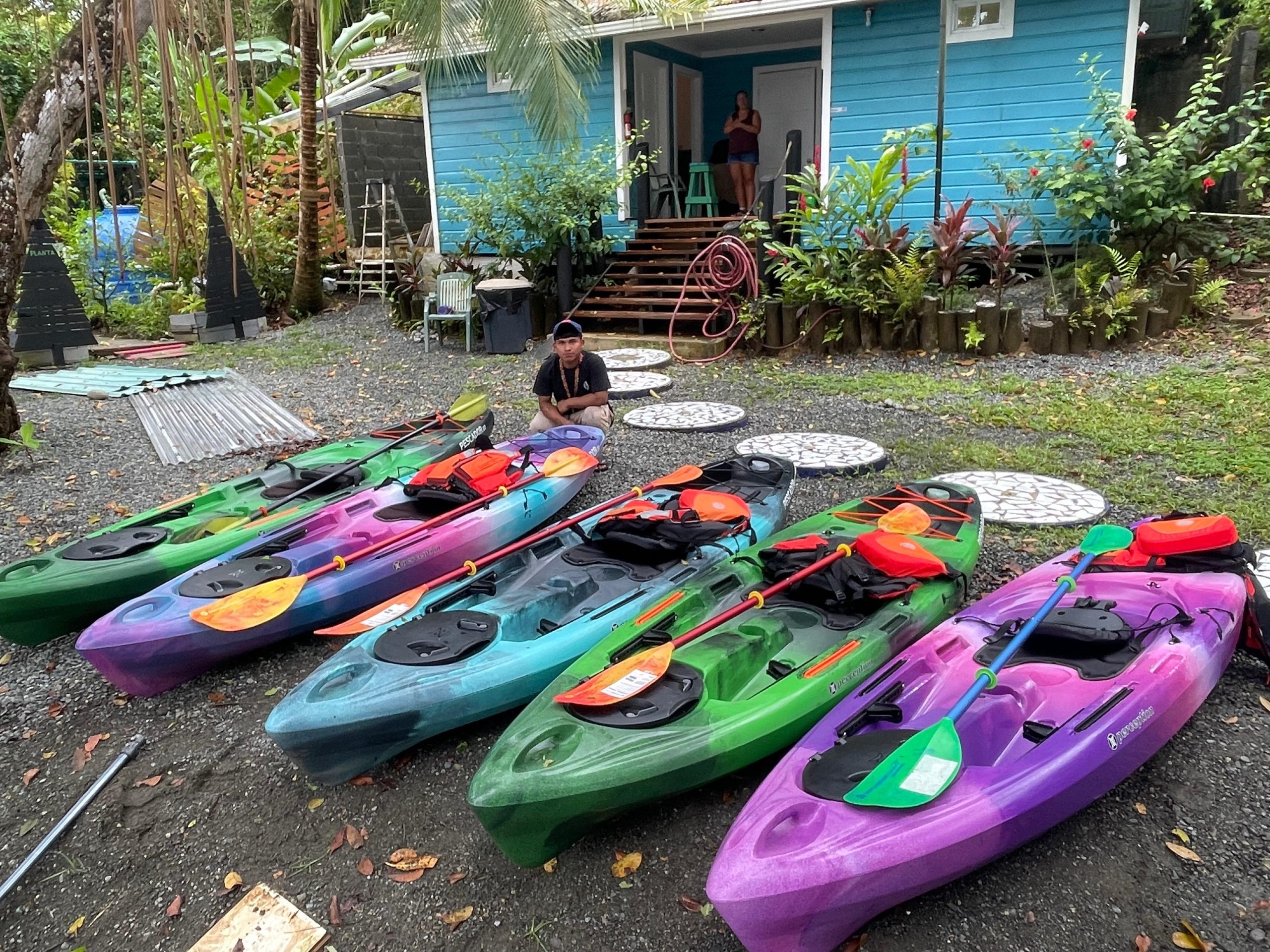 Kayak hire for 4 hours